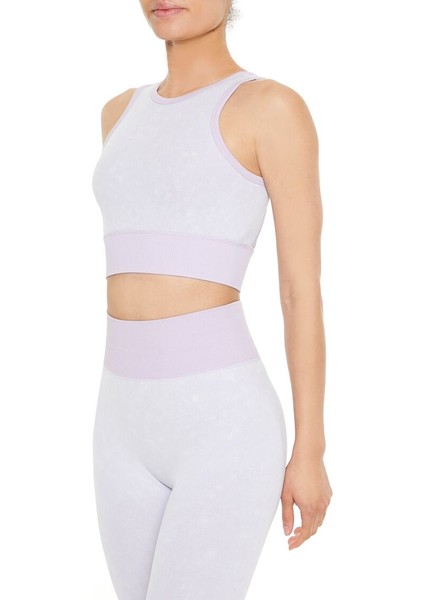F21 Dikişsiz Cutout Sporcu Sütyeni