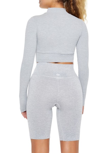 Spor Dikişsiz Crop Ceket fırsatları