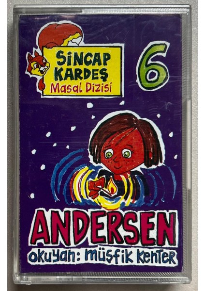 Sincap Kardeş Masal Dizisi 6 Andren Kaset (Orjnal Dönem Baskı Kaset)