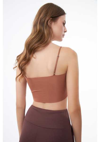 Ayarlanabilir Ince Askılı Lazer Kesim Crop Büstiyer 3'lü Paket-7 fiyatları