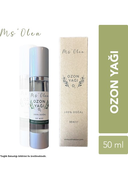 Ms´olea Pompalı Ozon Yağı 50 ml