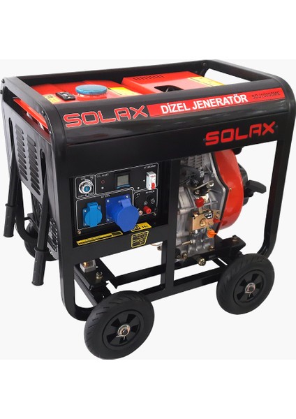 SDJ10000ME Dizel Jeneratör İpli Marşlı Monofaze 7 Kw