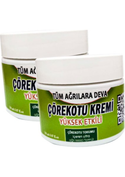 Çörek Otu Kremi 150 ml Ölçeğinde x 2 Adet