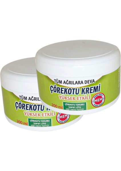 Çörek Otu Kremi Green Box 200 ml Ölçeğinde x 2 Adet