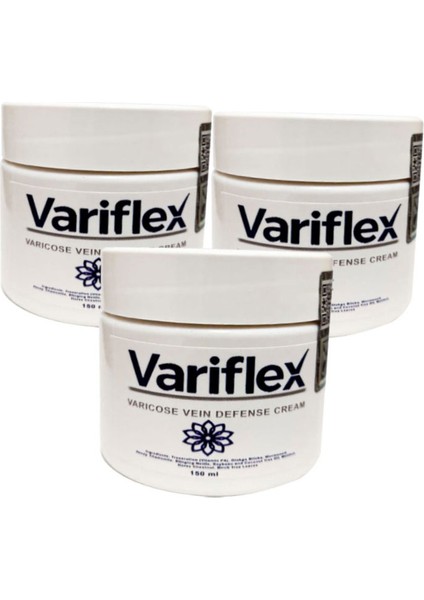 Varicose Vein Defense Cream 150 ml x 3 adet