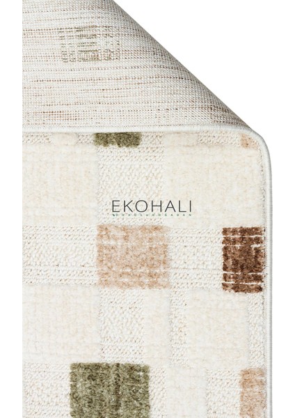 Joy Koleksiyonu Halı Joy 02 Green Beige