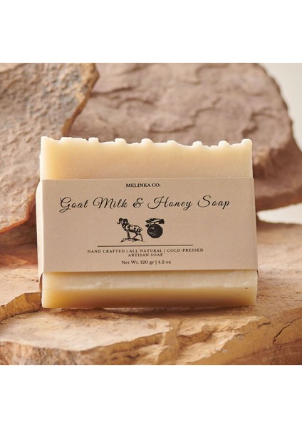 Keçi Sütü & Bal Doğal Sabun (120gr)