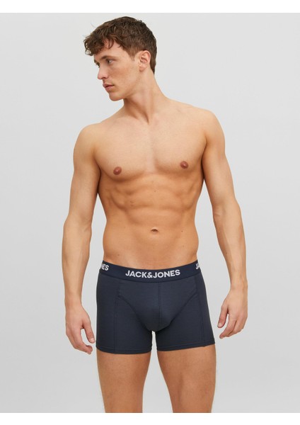 Jacanthony Erkek 3 Lü Set Siyah Boxer 12160750 Siyah Gri Laci 3 Renk V1 modelleri