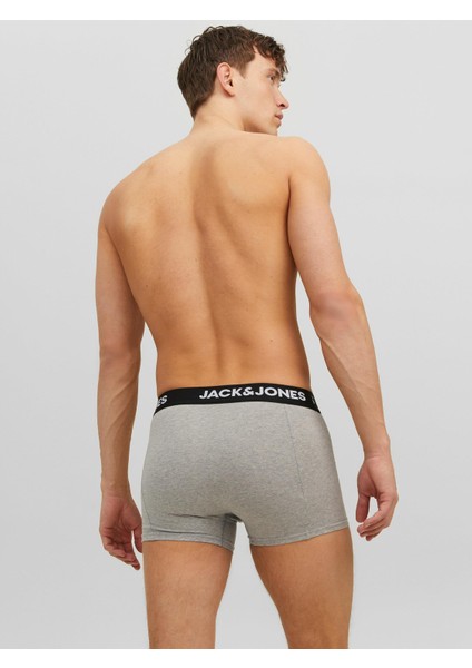 Jacanthony Erkek 3 Lü Set Siyah Boxer 12160750 Siyah Gri Laci 3 Renk V1 indirimleri
