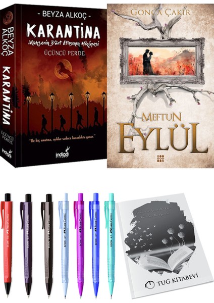 Eylül 3 Meftun ve Karantina 3 2'li Set - Kalem