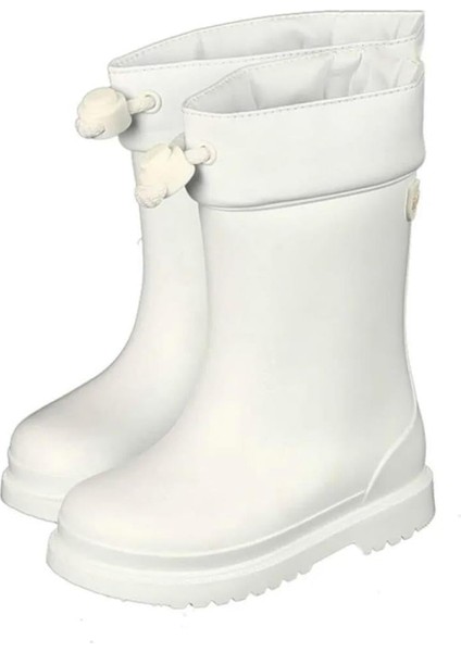 Chufo Cuello Çocuk Blanco Beyaz Yağmur Çizmesi W10100-001 V3
