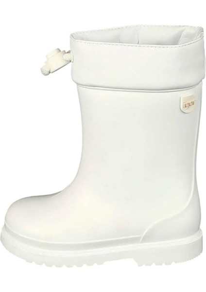 Chufo Cuello Çocuk Blanco Beyaz Yağmur Çizmesi W10100-001 V3