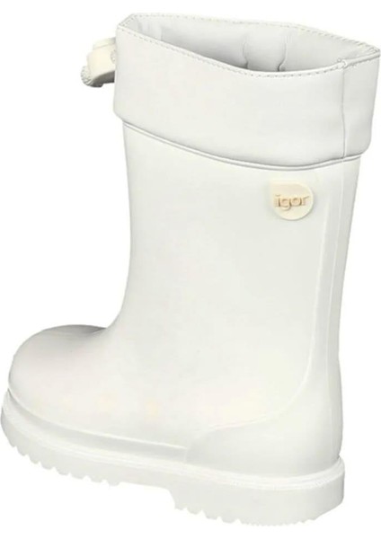 Chufo Cuello Çocuk Blanco Beyaz Yağmur Çizmesi W10100-001 V3