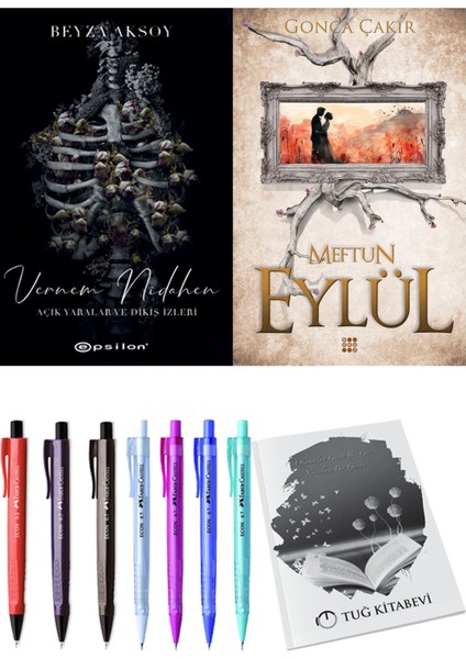Eylül 3 Meftun ve Vernem Nidahen 2'li Set - Kalem