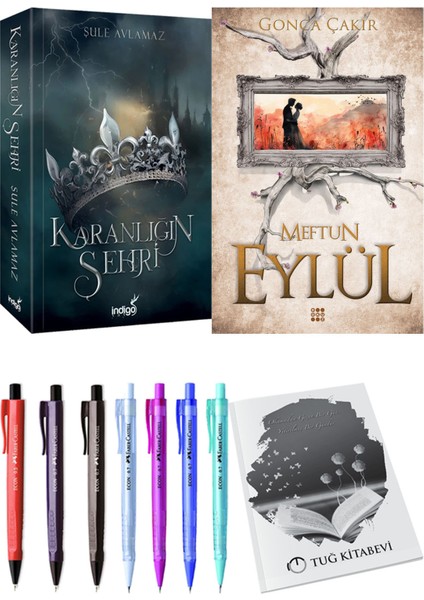 Eylül 3 Meftun ve Karanlığın Şehri 1 2'li Set - Kalem