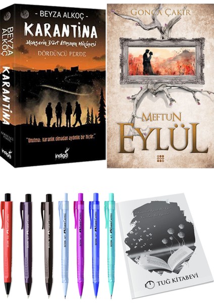 Eylül 3 Meftun ve Karantina 4 2'li Set - Kalem