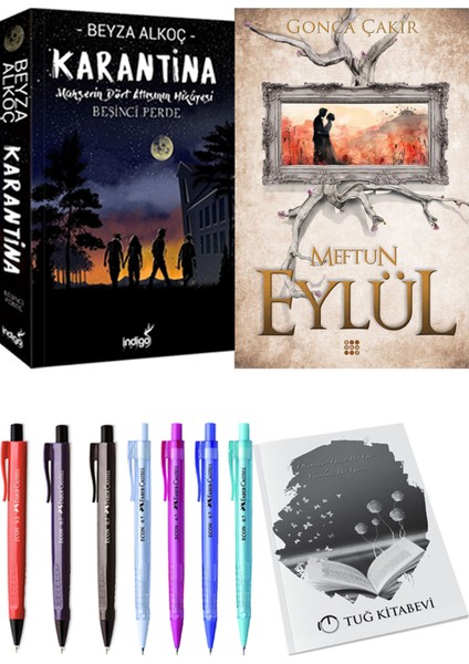 Eylül 3 Meftun ve Karantina 5 2'li Set - Kalem