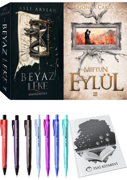 Eylül 3 Meftun ve Beyaz Leke Mahkumiyet 2'li Set - Kalem
