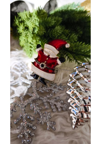Yılbaşı Noel Baba Broş