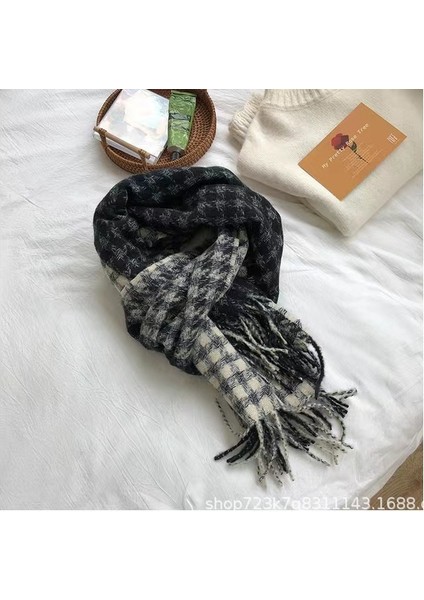 Kadın Sonbahar ve Kış Üst Düzey Kore Tarzı Kadınlar Için Tüm Maç Şal Sıcak Eşarp (Yurt Dışından)