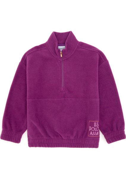 U.S. Polo Assn. Kız Çocuk Menekşe Sweatshirt 50298983-VR037