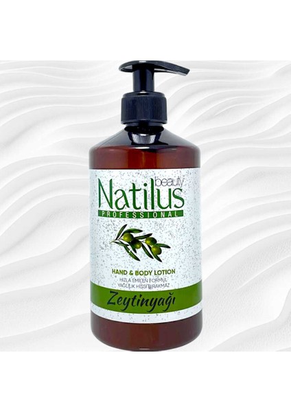 Natilus Hand Body Losyon Zeytinyağlı 500 ml