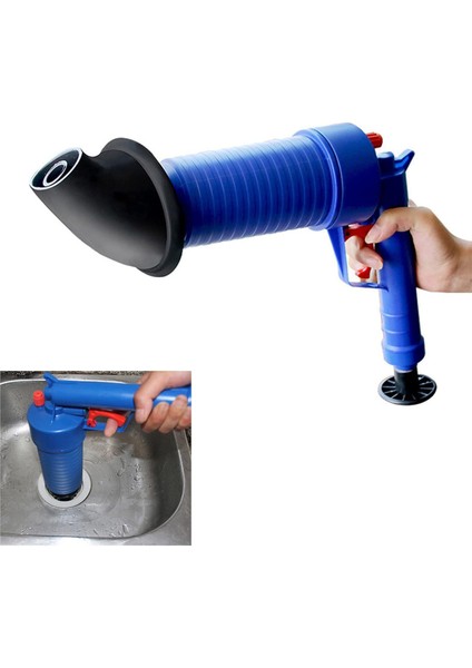 Nalbur Klozet Tuvalet Lavabo Tıkanıklık Açma Aparatı
