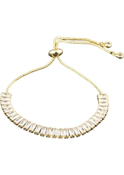 Gold Su Yolu Asansörlü Ayarlanabilir Şık Bileklik modelleri