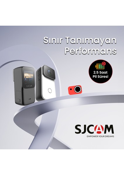 C200 4K UHD 2160P 1200mAh Geniş Batarya WiFi 16MP 154° Kompakt Tasarım 40 Metre Su Geçirmez Kılıflı Geniş Açılı Mini Aksiyon Kamerası Siyah