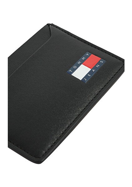 Tommy Hilfiger Tjm Herıtage Leather cc Holder