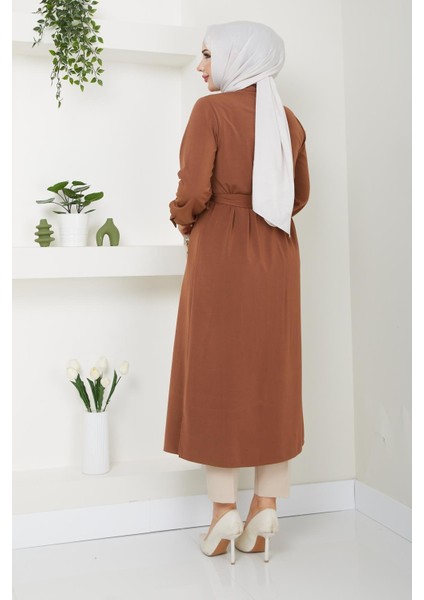 Kadın Tesettür Tunik Giyçık Kap Mevsimlik 61028 fırsatları