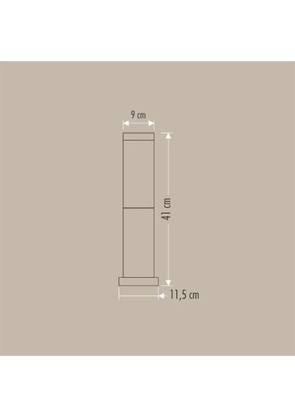Bahçe Armatürü Roma 41 cm fiyatları