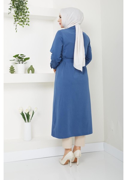 Kadın Tesettür Tunik Giyçık Kap Mevsimlik 61028 fırsatları