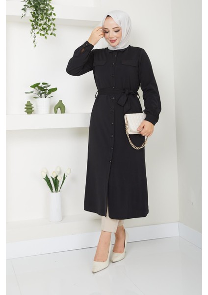 Kadın Tesettür Tunik Giyçık Kap Mevsimlik 61028 fiyatları