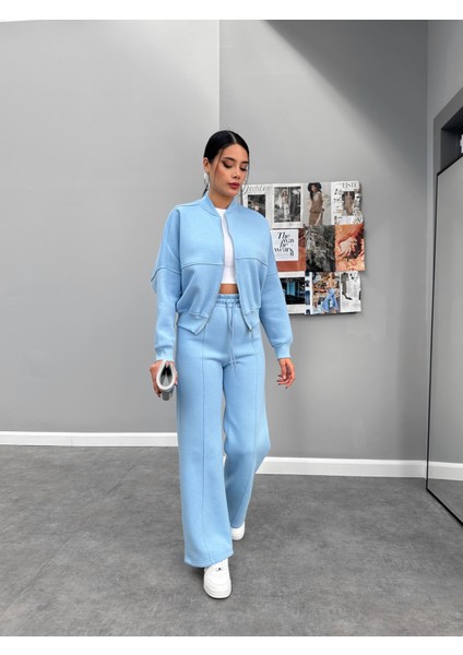 Çimalı Fermuar Detay Şardonlu Eşofman Takım fiyatları