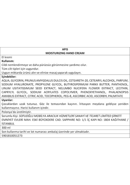 Nemlendirici El Kremi - Sweet Bloom - 300 Ml fırsatları