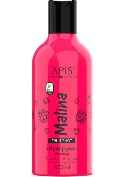 Duş Jeli - Ahududu Kokulu - FRUIT SHOT - 500 Ml fiyatları