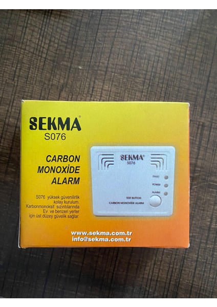 Carbon Monoxide Alarm