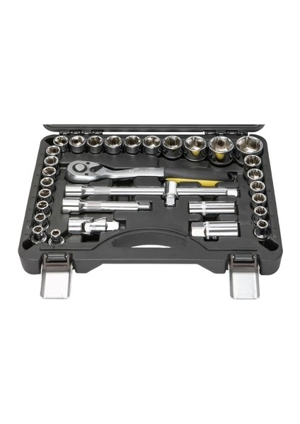 NCSET32 32 Parça 1/2’’ Altı Köşe Lokma ve Yıldız Lokma Seti