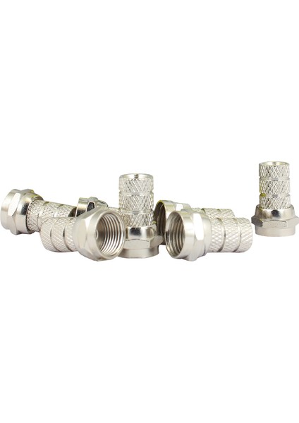 F Konnektör RG58 Mini Kablo İçin İnce 100'lü Paket (4767) - NEF3411-3001