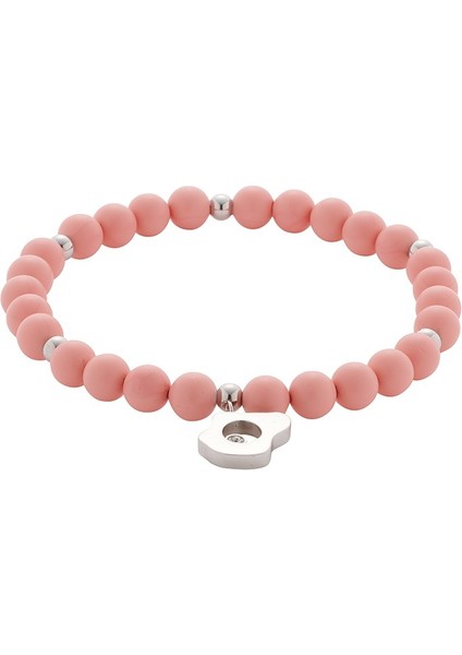 Mercan Renkli Akik Manyetik Bileklik