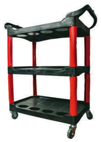 NTTC01 3 Raflı Alet Taşıma Arabası