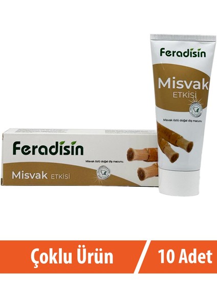 Misvak Özlü Diş Macunu 10x75 Ml