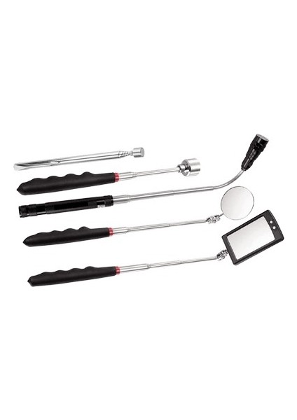 NTH5SET 5 Parça Teleskopik Manyetik Parça Yakalama Seti