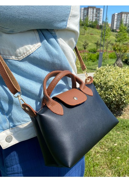 Suni Deri Ayarlanabilir Askılı Kadın Mini Çanta modelleri