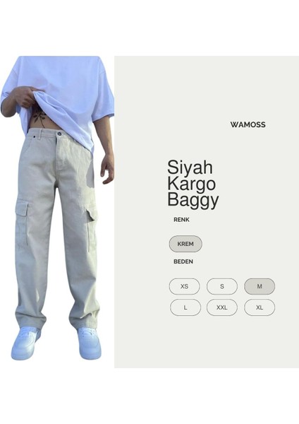 2025 Rahat Kalıp Baggy Kargo Pantolon fiyatları