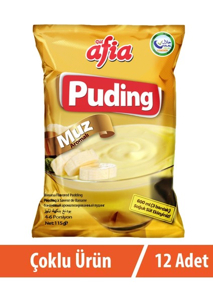 Muzlu Puding 12X115 gr