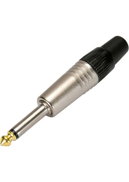 Gitar Jack Fiş 6.3 mm Mono Metal Siyah*kırmızı (4767) - NEF3727-8729