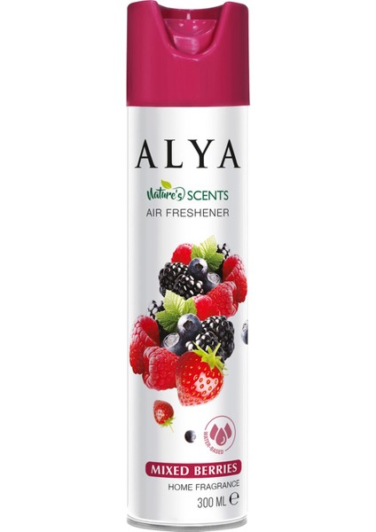 Nature's Scents Mixed Berries Karışık Kırmızı Meyveler Su Bazlı Oda Spreyi 300 ml