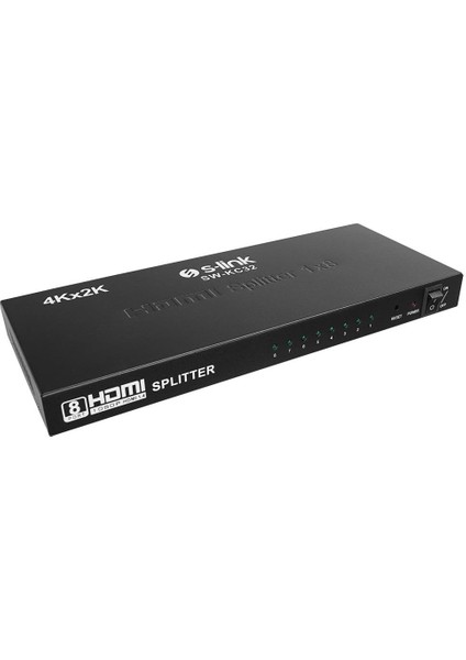 S-Lınk SW-KC32 8 Port 4k*2k HDMI Splıtter